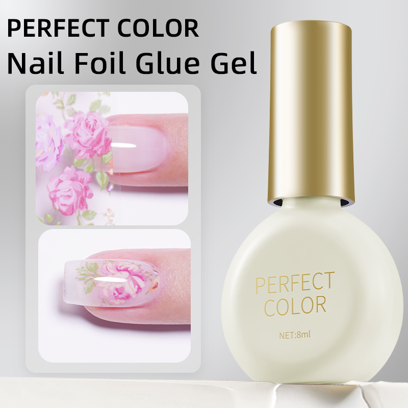 PERPECT COLOR Nail Foil Glue G - đánh giá và giá Transfer Paper Carbon