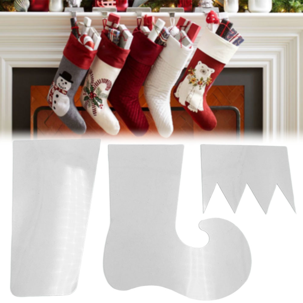 Elf Xmas Stocking Template Pla - đánh giá và giá Embroidery Xmas Stocking