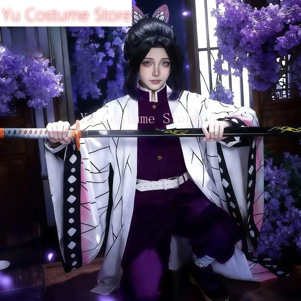 Cosplay Costume Shinobu Kocho  - đánh giá và giá Embroidery Gift