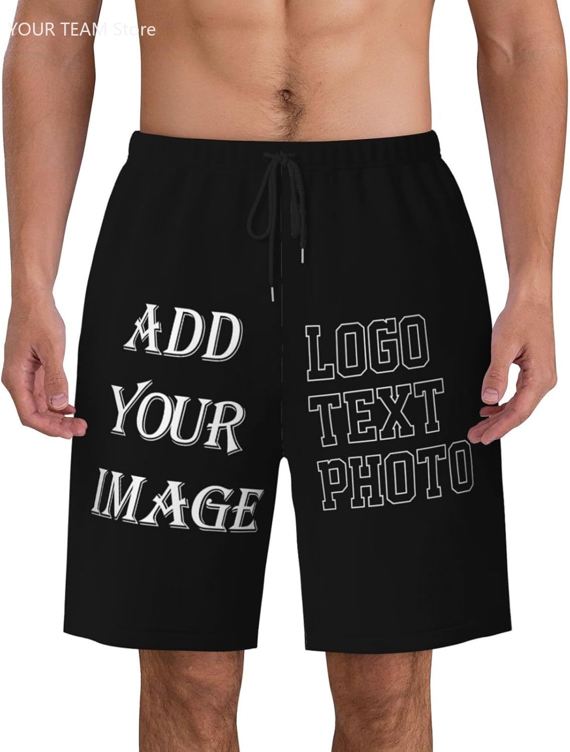 Custom Shorts for Men Design Y - đánh giá và giá Embroidery Design Logo