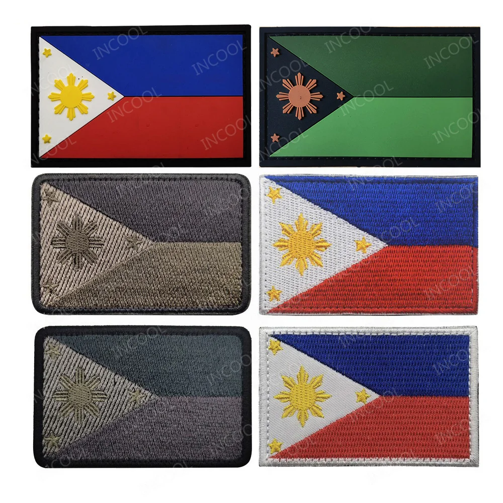 Philippines Flag Embroidered P - đánh giá và giá Embroidery Uk